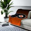 Philadelphia Flyers Cozy Blanket - Nhl  Soft Blanket, Warm Blanket