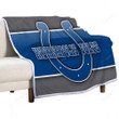 Sports Sherpa Blanket - Football Indianapolis Colts2001 Soft Blanket, Warm Blanket
