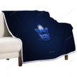 Toronto Maple Leafs Sherpa Blanket - Canadian Hockey Club Nhl Blue Soft Blanket, Warm Blanket