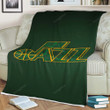 Plad Jazz Sherpa Blanket - Green Utah Utah Jazz Soft Blanket, Warm Blanket