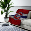 Montreal Canadiens Nhl Cozy Blanket - Hockey Club Eastern Conference Usa Soft Blanket, Warm Blanket