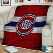 Montreal Canadiens Nhl Sherpa Blanket - Hockey Club Eastern Conference Usa Soft Blanket, Warm Blanket