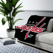 Sports Cozy Blanket - Hockey Washington Capitals1001  Soft Blanket, Warm Blanket
