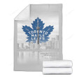 Toronto Cozy Blanket - Blue Blue Jays Leafs Soft Blanket, Warm Blanket