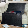 New England Patriots Sherpa Blanket - American Football Nfl Pats1005 Soft Blanket, Warm Blanket