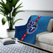 Tennessee Titans Nfl Cozy Blanket - Mac Titans Nfl Tennessee  Soft Blanket, Warm Blanket