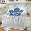 Toronto Sherpa Blanket - Blue Blue Jays Leafs Soft Blanket, Warm Blanket