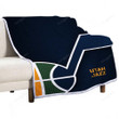 Utah Jazz Sherpa Blanket - Nba Basketball1004  Soft Blanket, Warm Blanket
