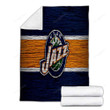 Utah Jazz Cozy Blanket - Basketball Nba Team  Soft Blanket, Warm Blanket