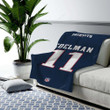 New England Patriots Cozy Blanket - Nfl New England Patriots Soft Blanket, Warm Blanket