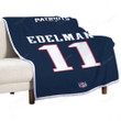 New England Patriots Sherpa Blanket - Nfl New England Patriots Soft Blanket, Warm Blanket
