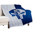 New York Yankees Sherpa Blanket - American League East Marvel Soft Blanket, Warm Blanket