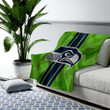 Seattle Seahawks  Cozy Blanket - Green Textile Seattle Seahawks  Soft Blanket, Warm Blanket