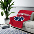 Washington Wizards Cozy Blanket - Washington Wizards Basketball Soft Blanket, Warm Blanket