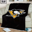 Pittsburgh Penguins Sherpa Blanket - Cup Hockey Nhl Soft Blanket, Warm Blanket
