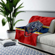 New Orleans Pelicans Cozy Blanket - Basketball Club Nba  Soft Blanket, Warm Blanket