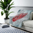 Sports Cozy Blanket - Hockey Detroit Red Wings1001  Soft Blanket, Warm Blanket