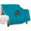 Philadelphia Eagles Sherpa Blanket - Blue American Football Team Philadelphia Eagles  Soft Blanket, Warm Blanket