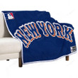 New Sherpa Blanket - York Mets Baseball2001 Soft Blanket, Warm Blanket