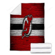 New Jersey Devils Nhl Cozy Blanket - Hockey Club Eastern Conference Usa Soft Blanket, Warm Blanket