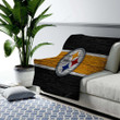 Pittsburgh Sers Cozy Blanket - Nfl Wooden American Football  Soft Blanket, Warm Blanket