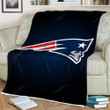 New England Sherpa Blanket - New England Patriots Nfl Usa Soft Blanket, Warm Blanket