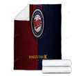 Minnesota Twins American Baseball Club Cozy Blanket - Leather Mlb Minnesota Soft Blanket, Warm Blanket