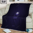 Phoenix Suns Sherpa Blanket - American Basketball Club Nba Purple Soft Blanket, Warm Blanket