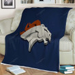 Nfl Sherpa Blanket - Denver Broncos  Soft Blanket, Warm Blanket