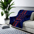 New York Giants Cozy Blanket - American Football Nfl Soft Blanket, Warm Blanket