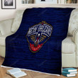 New Orleans Pelicans Sherpa Blanket - Basketball Nba Team  Soft Blanket, Warm Blanket