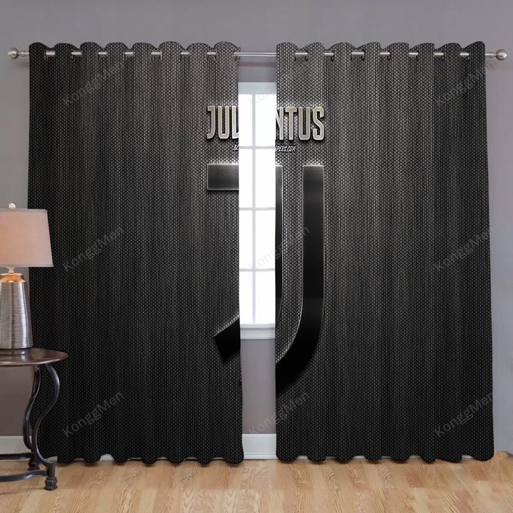 Juventus Fc Window Curtains - Italian Football Club007 Blackout Curtains, Living Room Curtains For Window