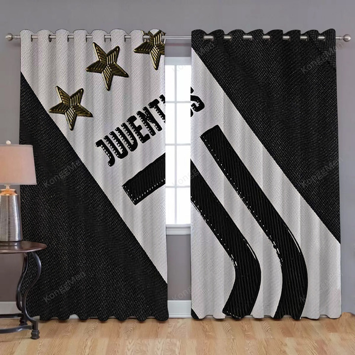 Juventus Fc Window Curtains - Italy001 Blackout Curtains, Living Room Curtains For Window