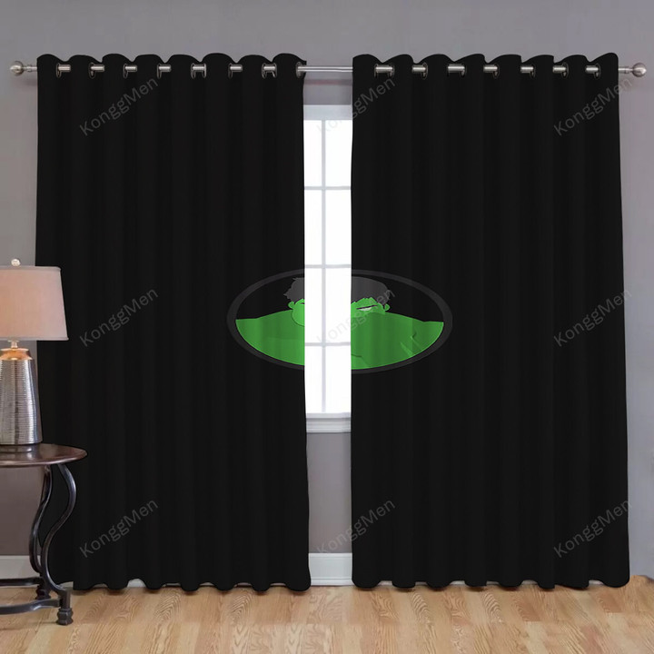 Hulk Minimal Window Curtains - 929 Amoled Blackout Curtains, Living Room Curtains For Window
