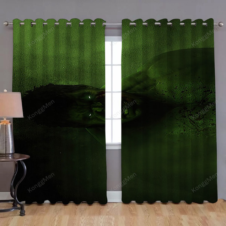 Incredible Hulk Window Curtains - Hulk Superheroes Blackout Curtains, Living Room Curtains For Window