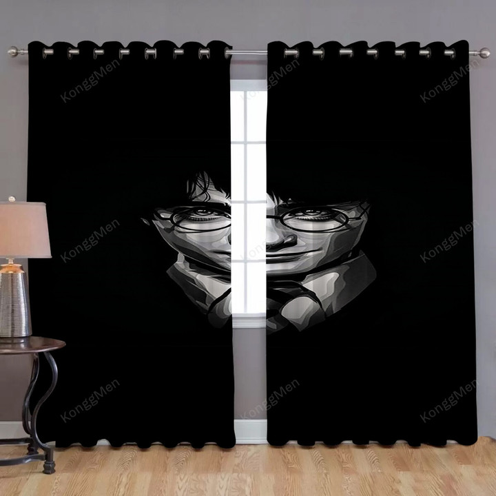 Harry Potter Window Curtains - Cover Home Screen Blackout Curtains, Living Room Curtains For Window
