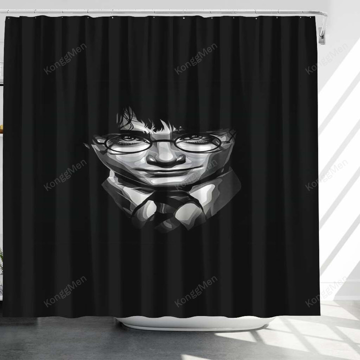 Harry Potter Shower Curtains - Cover Home Screen Bathroom Curtains, Home Decor