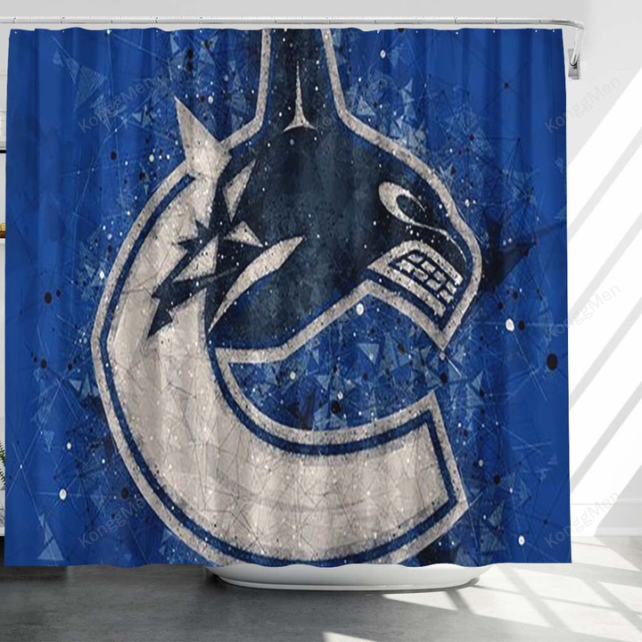 Canadian Hockey Club Shower Curtains - Bathroom Curtains, Home Decor