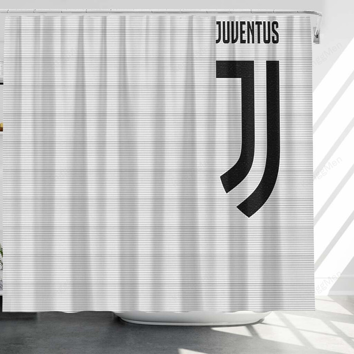 Juventus Shower Curtains - Turin Bathroom Curtains, Home Decor