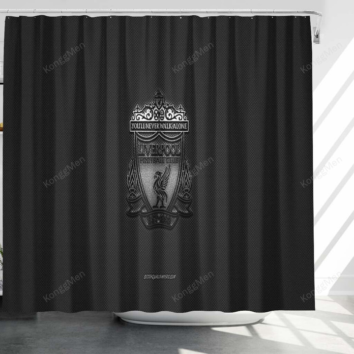 Liverpool Fc Shower Curtains - English Football Club002 Bathroom Curtains, Home Decor