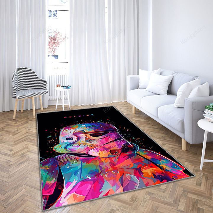 Stormtrooper Area Rugs - Star Wars Usa Rugs, Living Room Rugs, Outdoor Rug, Washable Rugs, Rugs For Sale