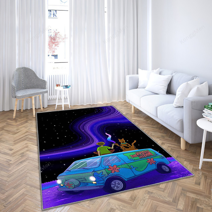 Scooby Doo Area Rugs - Sky Night Usa Rugs, Living Room Rugs, Outdoor Rug, Washable Rugs, Rugs For Sale