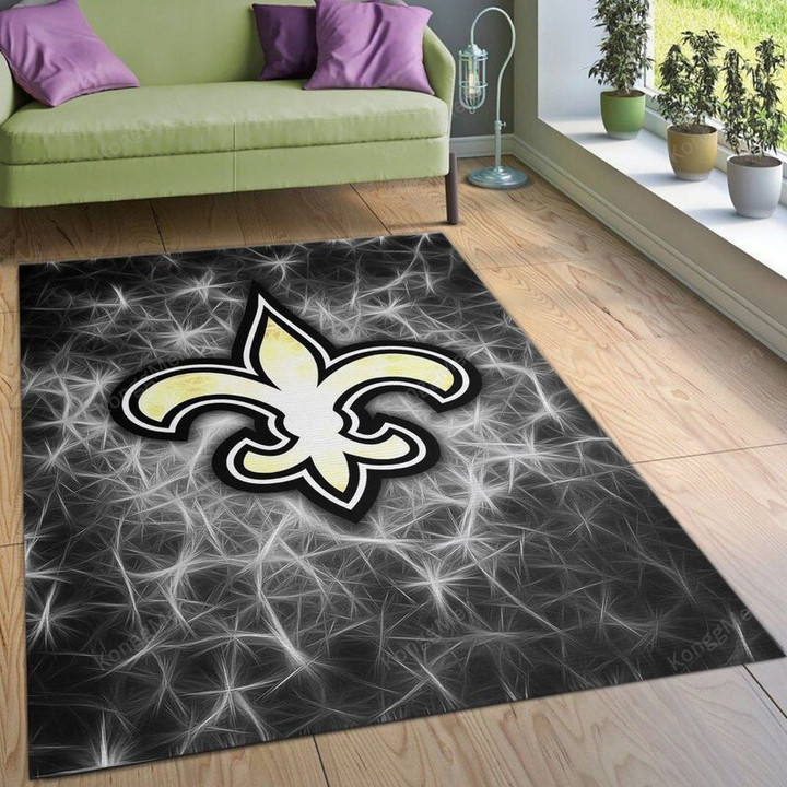 New Orleans Saints Nfl 8 Area Rugs - And Bed Room Rug Usa Rugs, Living Room Rugs, Outdoor Rug, Washable Rugs, Rugs For Sale