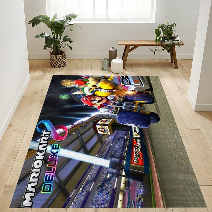 Super Mario 60 Area Rugs - Usa Rugs, Living Room Rugs, Outdoor Rug, Washable Rugs, Rugs For Sale