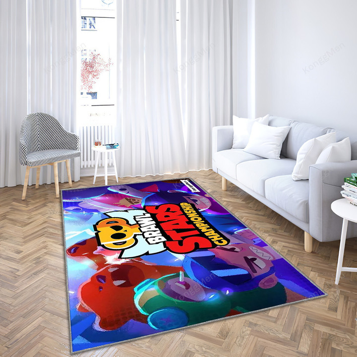 Gamingonphone Brawl Stars Championship 2021 Area Rugs - Usa Rugs, Living Room Rugs, Outdoor Rug, Washable Rugs, Rugs For Sale