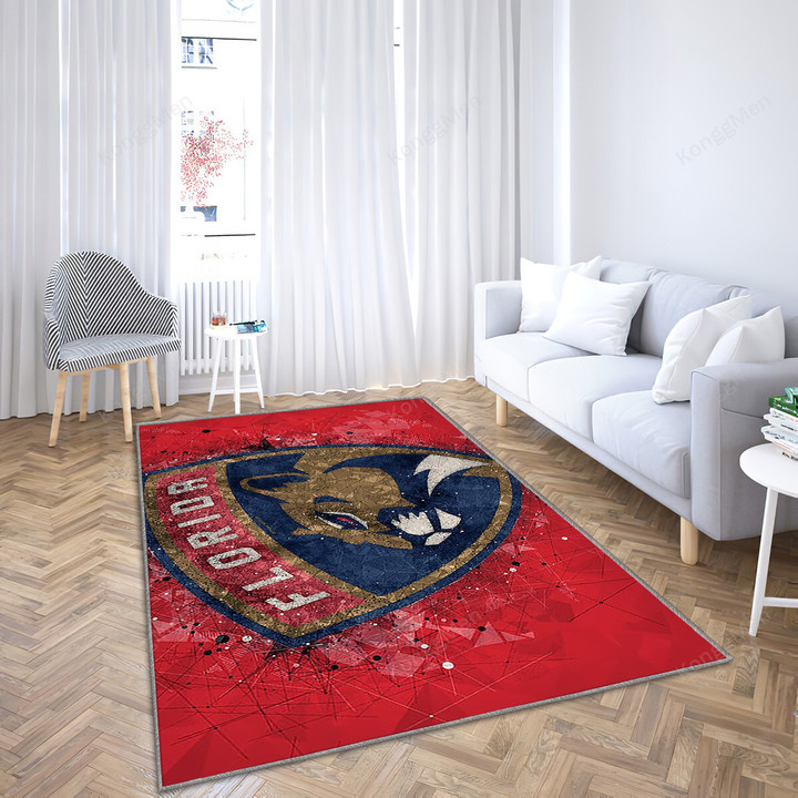 Florida Panthers American Hockey Club Area Rugs - Creative Art Usa Rugs, Living Room Rugs, Outdoor Rug, Washable Rugs, Rugs For Sale