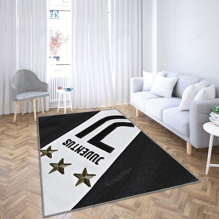 Juventus Fc Area Rugs - Italy Usa Rugs, Living Room Rugs, Outdoor Rug, Washable Rugs, Rugs For Sale1
