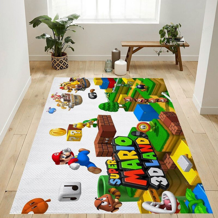 Super Mario 39 Area Rugs - Usa Rugs, Living Room Rugs, Outdoor Rug, Washable Rugs, Rugs For Sale