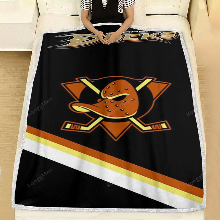 Anaheim Ducks  Fleece Blanket - Cool Ducks  Soft Blanket, Warm Blanket