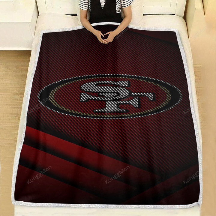 49Ers Fleece Blanket - Nfl Super Bowl Soft Blanket, Warm Blanket